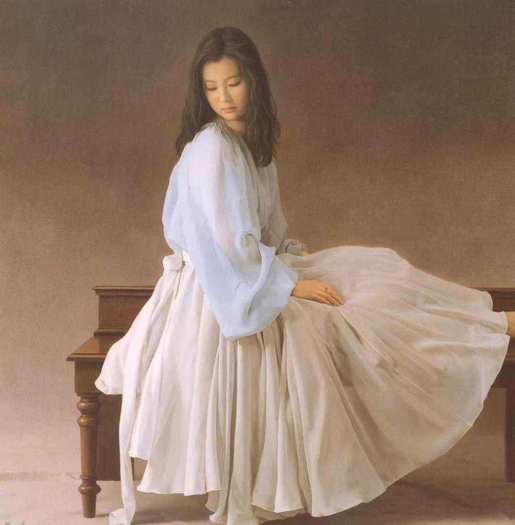 森本草介：笔下的东方美人，他一辈子只画一个女人